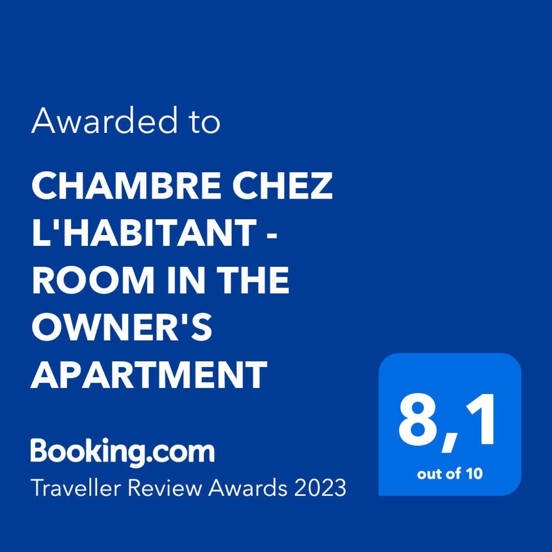 Chambre Chez L'Habitant - Room In The Owner'S Apartment Nice Bagian luar foto